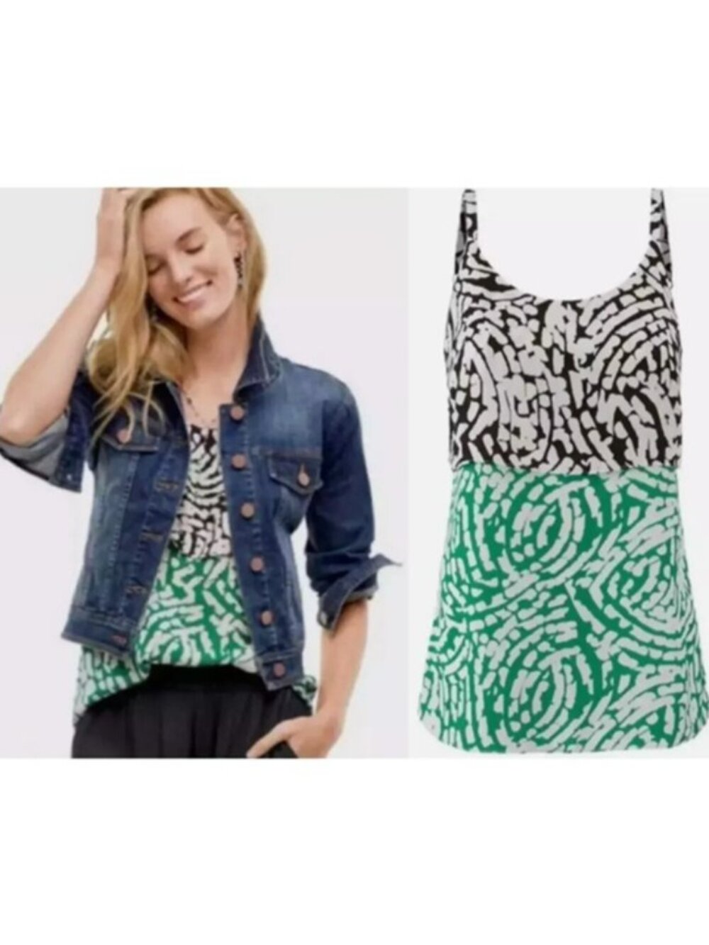 EUC CAbi Hobnob Cami, sz M